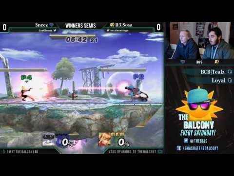 PM @ the Balcony 86 - Winners Semis ft. Sneez (R.O.B.) VS R3|Sosa (Zero Suit Samus)