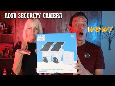 Aosu Solar-Powered Wireless Security Camera Kit | An Honest Review