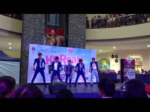 131005 Intim8 dancing to Infinite's THE CHASER