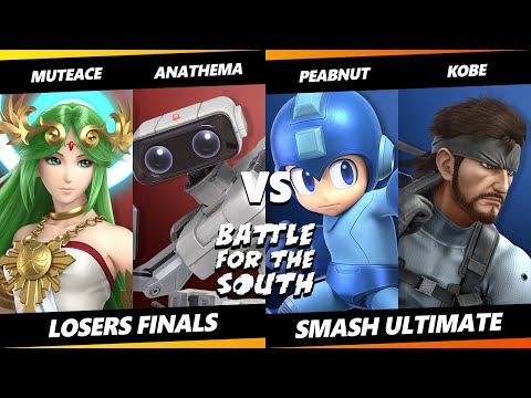 Battle for the South Losers Finals - peabnut & Kobe Vs. MuteAce & Anathema - Smash Ultimate - SSBU