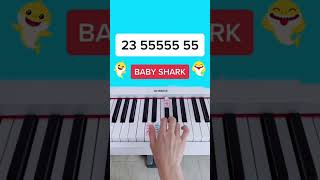 Download lagu Baby Shark (Piano Tutorial) #babyshark #babysharksong #easypianotutorial #pianoshorts mp3