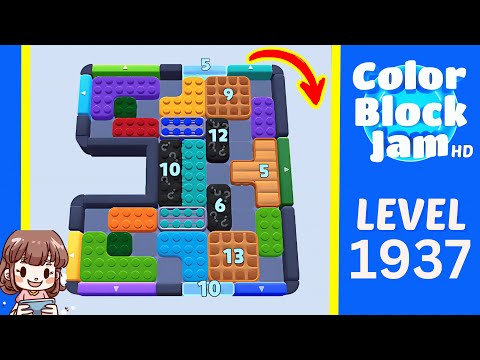 Color Block Jam Level 1031 (1937) Solution Walkthrough