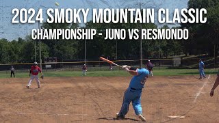 Smoky Championship - Juno vs Resmondo - 2024 Smoky Mountain Classic!  Condensed Game