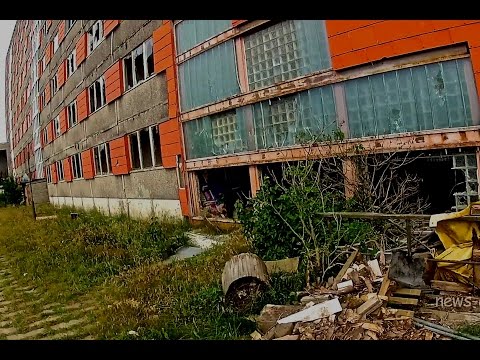 Lost Place: Tour in verlassenen 8-stöckigen NVA Hotelkomplex part2
