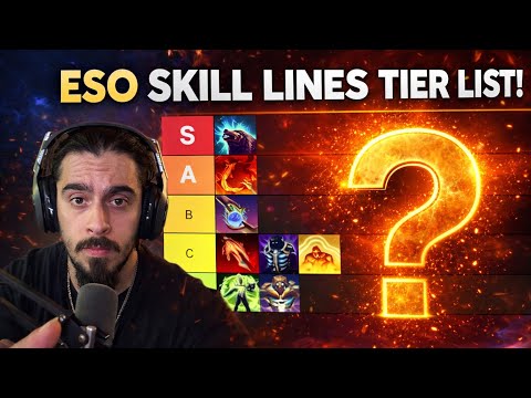 ESO PvP Skill Line Tier List 2026 – What’s META Right Now?"