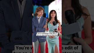 Download lagu POV: you’re watching a ship edit of two co-stars doing an interview 😂 #pov #comedy #fanedit mp3