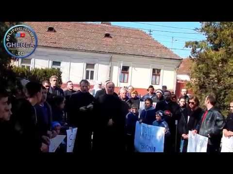 Mars organizat la gherla pentru campania „40 de zile pentru viata”.