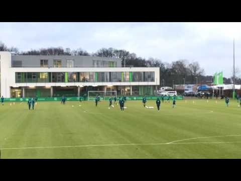 VfL Wolfsburg: Das erste Training im Jahr 2017