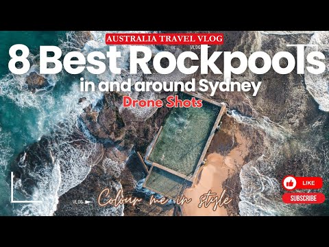 8 Stunning Rock Pools in and around Sydney | Scenic Australia #australiavlog #rockpools #dronevideo