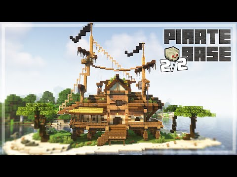 Ultimate Pirate Base Build - Minecraft Tutorial