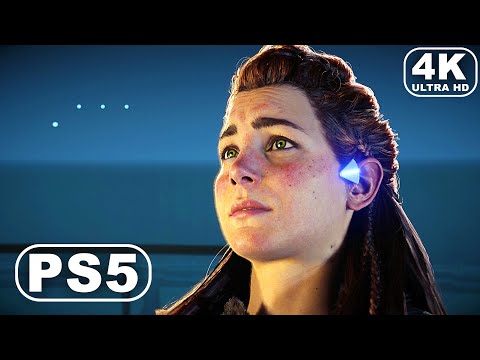 Horizon Forbidden West PS5 - Aloy meets Gaia for the First Time (4K ULTRA HD PS5) Horizon 2022
