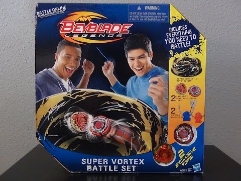 Beyblade Legends SUPER VORTEX BATTLE SET Unboxing!