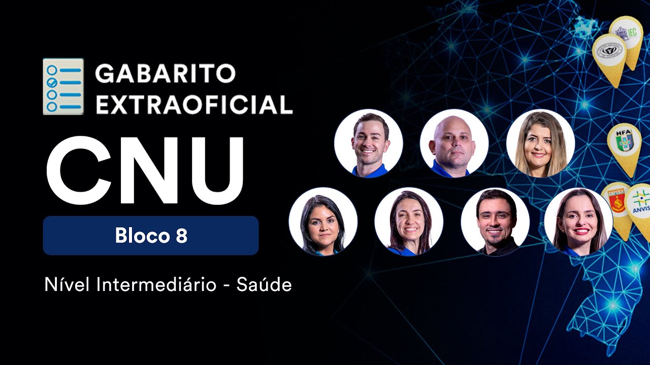 Gabarito Extraoficial CNU - Bloco 8 - Nível Intermediário - Saúde
