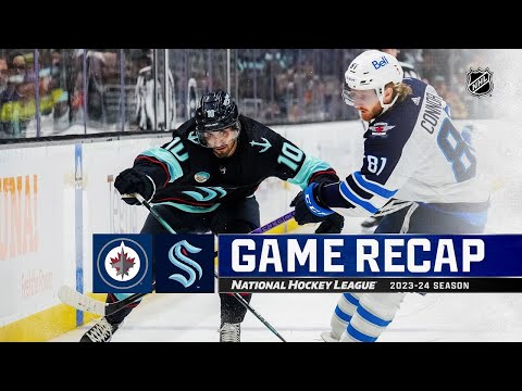 Winnepeg Jets vs Seattle Kraken | March 08, 2024 | Game Highlights | NHL Regular Season