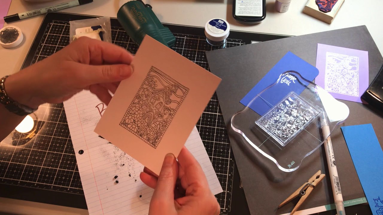 Beginning Embossing - Heat Embossing 101