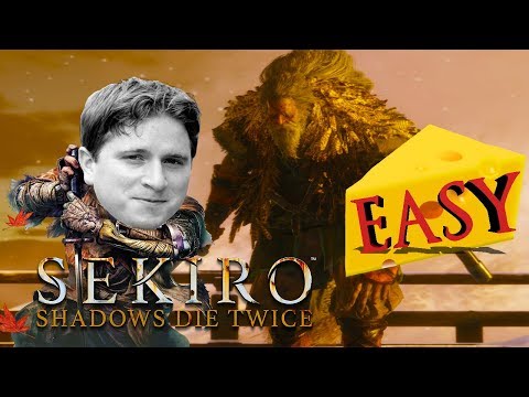 How to beat Great Shinobi Owl Easy Kill Cheese - Sekiro Boss Guide