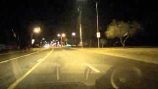 preview picture of video 'Gila Bend, Arizona - Night Drive'