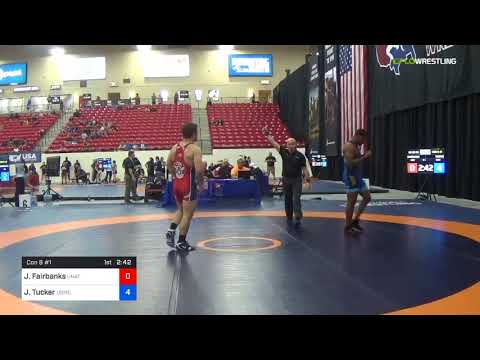 2018 Marine Corps US Open/Senior Men's Greco-Roman 82 Con 8 #1 - John Fairbanks (Unat) Vs. Jamarii