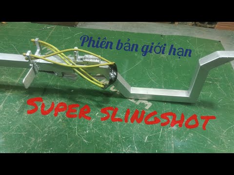 DIY Hướng dẫn chế ná cao su chi tiết phiên bản 2 ll homemade slingshot