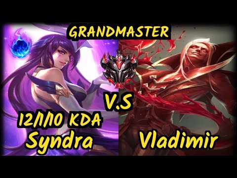 Pekin Woof (SYNDRA) vs VLADIMIR - 12/1/10 KDA MID GAMEPLAY - NA Ranked GRANDMASTER