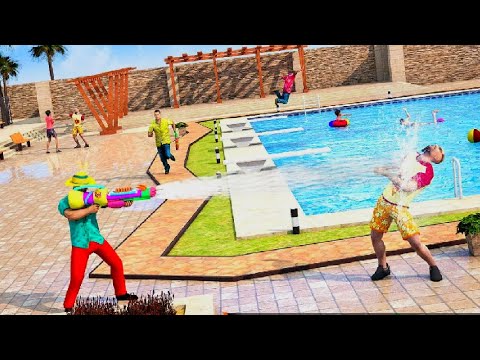 Pool Party Gunner FPS – New Shooting Game 2018