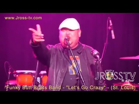 James Ross @ Funky Butt Brass Band - "Let's Go Crazy" - www.Jross-tv.com (St. Louis)