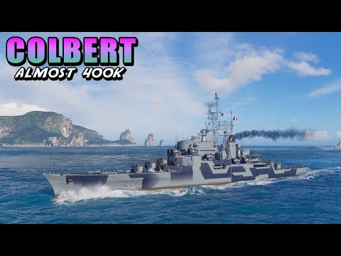 Cruiser Colbert: Almost 400k with little helper