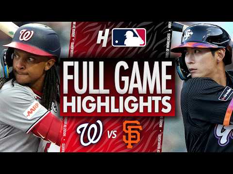 샌프란시스코 VS 워싱턴 3:6 MLB 하이라이트