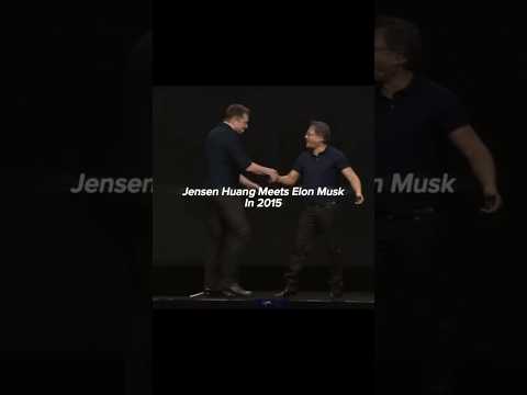 ELON MUSK meets NVIDIA 💀 #shorts #elonmusk #transformation