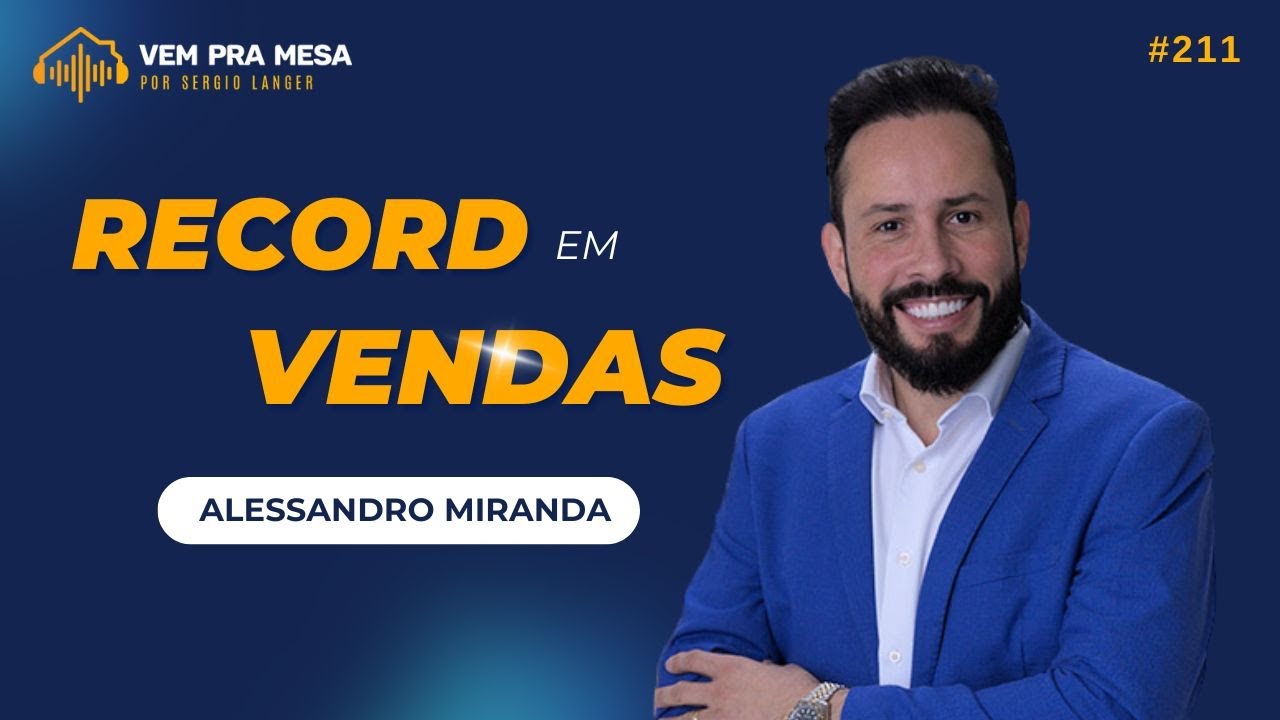 Record em Vendas - Alessandro Miranda