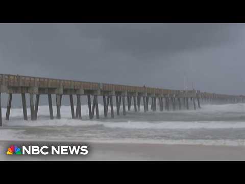 Tropical Storm Bertha makes landfall in Louisiana