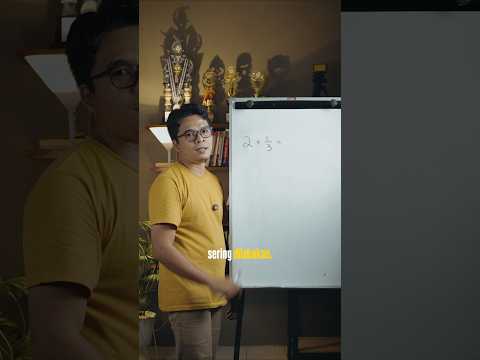 Pelajaran SD tapi anak SMA juga banyak yang masih kesulitan.