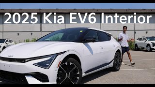2025 Kia EV6 Land GT-Line Interior: In-Depth Walkthrough & Features!
