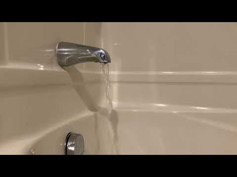 Deep Bathtub Filling ASMR // Low Pressure Water 💧 1 Hour Loop to Fall Asleep 💤