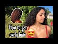 HOW TO GET CURLY HAIR EASY TIPS