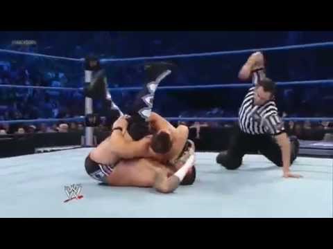 CM Punk & Sheamus vs Daniel Bryan & The Miz - WWE Smackdown 3/23/12