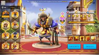 Rok 264-VIP15 61M power - expertise : 10 legendary commanders - 35k Gems