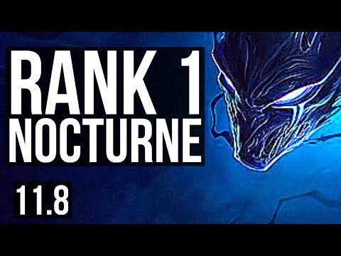 NOCTURNE vs GRAVES (JUNGLE) | Rank 1 Nocturne, 16/2/14, Legendary, Rank 26 | JP Challenger | v11.8