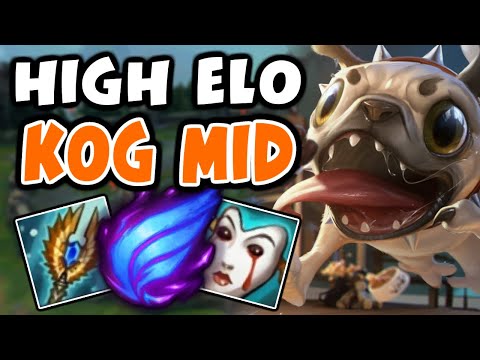 This is how I play AP Kog'Maw mid in High Elo | Ft. Froggen | 10.9 - League of Legends