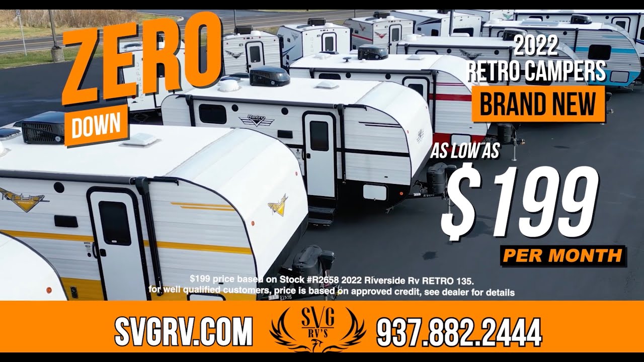 2022 Riverside Rv Retro 190BH For Sale in Beavercreek RV Trader