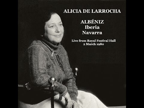 Alicia de Larrocha plays Albéniz - Iberia + Navarra [live,1980]