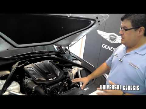 *CAR REVIEW* Engine 2017 Genesis G90 3 3T Premium ST#1027363