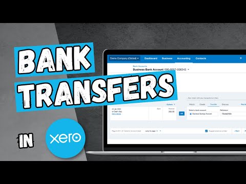 Enter a bank transfer in Xero