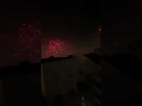 Tirana fireworks 2025! Spectacular view!!! #tirana #albania #fireworks #2025 #newyear