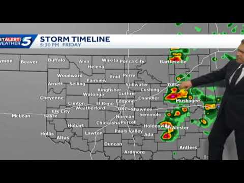 WATCH LIVE: Tornado, severe thunderstorm warnings issued for parts of Oklahoma