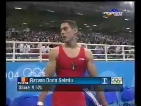 Dorin Razvan Selariou (ROM) - Vault TF @ Athens Olympic Games 2004