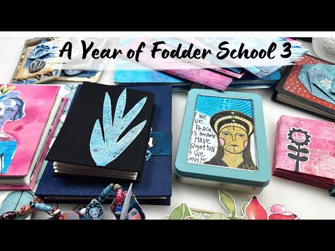 A Year of Fodder School 3 Youtube Hop with Karen Elaine