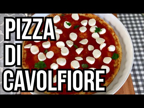 🇮🇹 Pizza di cavolfiore chetogenica