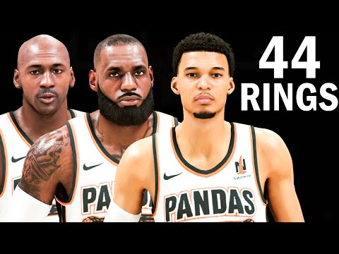 I Create a Team & Rebuild it for All of NBA History