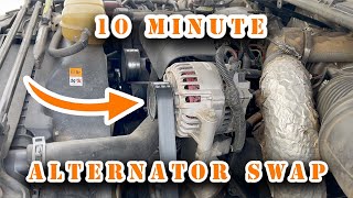 99-03 7.3 Power Stroke Alternator Replacement
